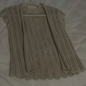Knitted/crocheted summer cover up